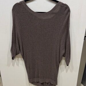 Express Women's Taupe Knit Sweater